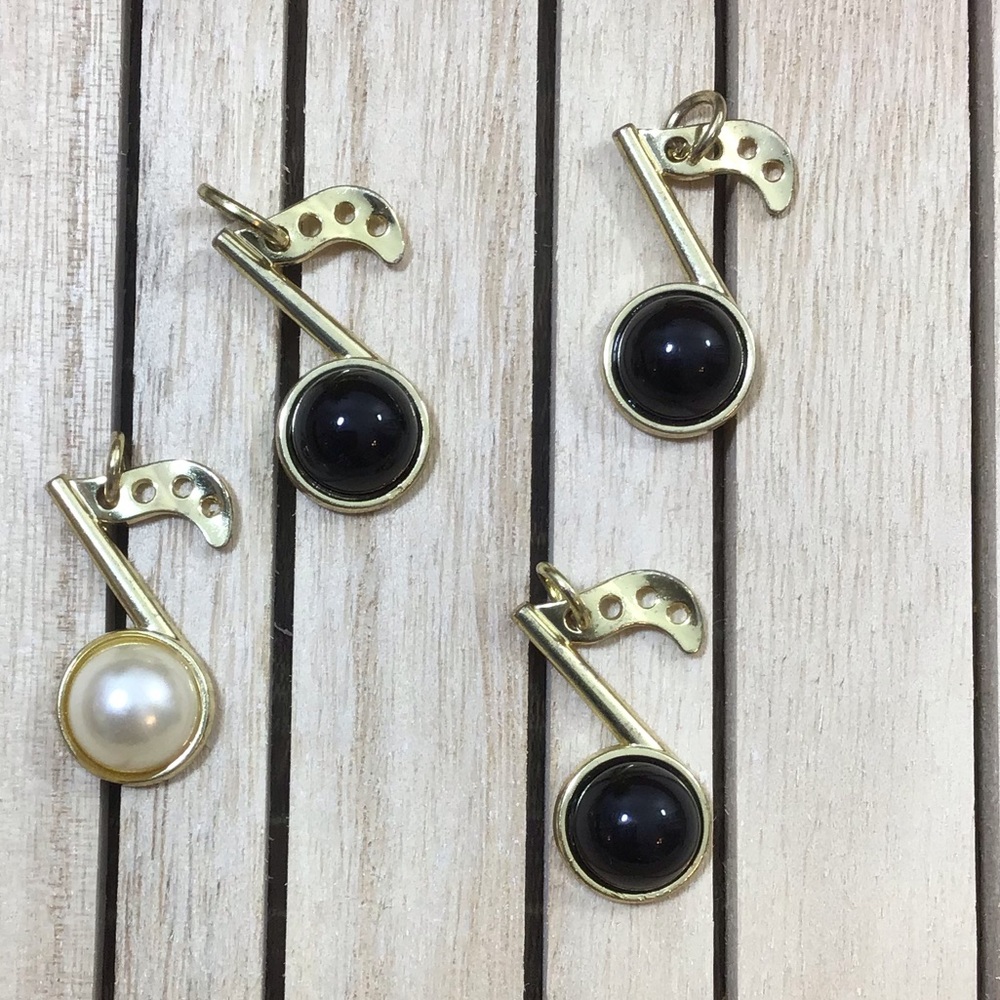 Betsy Johnson Music Notes Charms